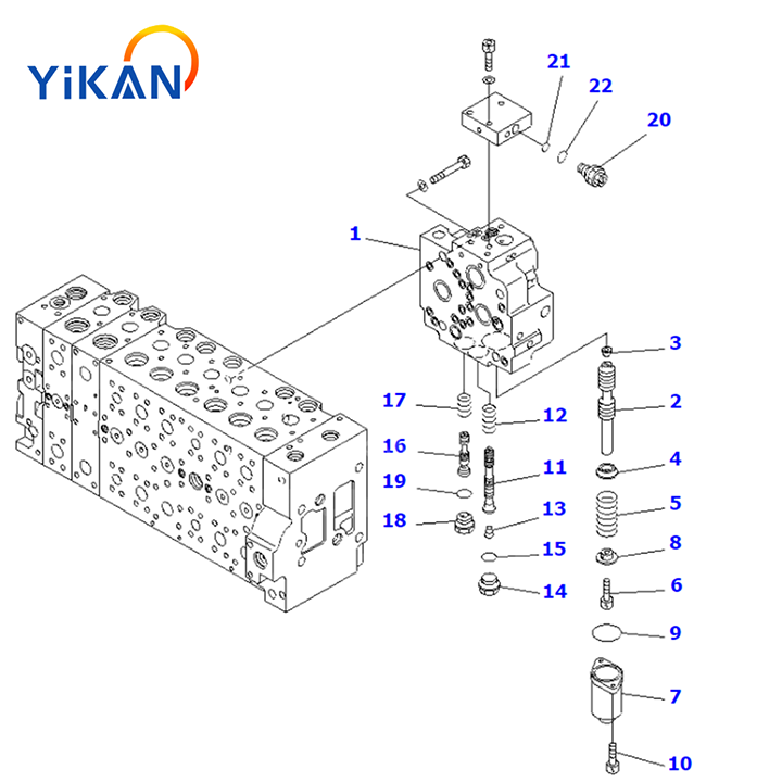 PC200 300 400 7结构图